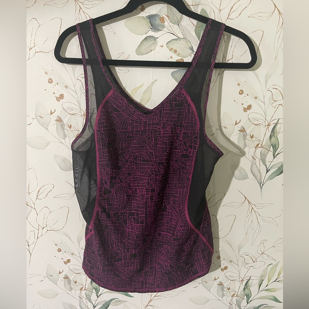 NWT Lululemon Run with the Sun seawheeze tank